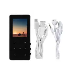 A6 1,8 дюймовый экран с сенсорным управлением MP3/MP4 музыкальный плеер Видео плеер HiFi без потерь качество звука музыкальный плеер