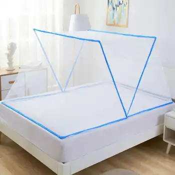 

Mosquito Net Travel Portable Folding Mosquito Net Portable Automatic Pop Up Mosquito Net Installation-free Foldable Student Bunk
