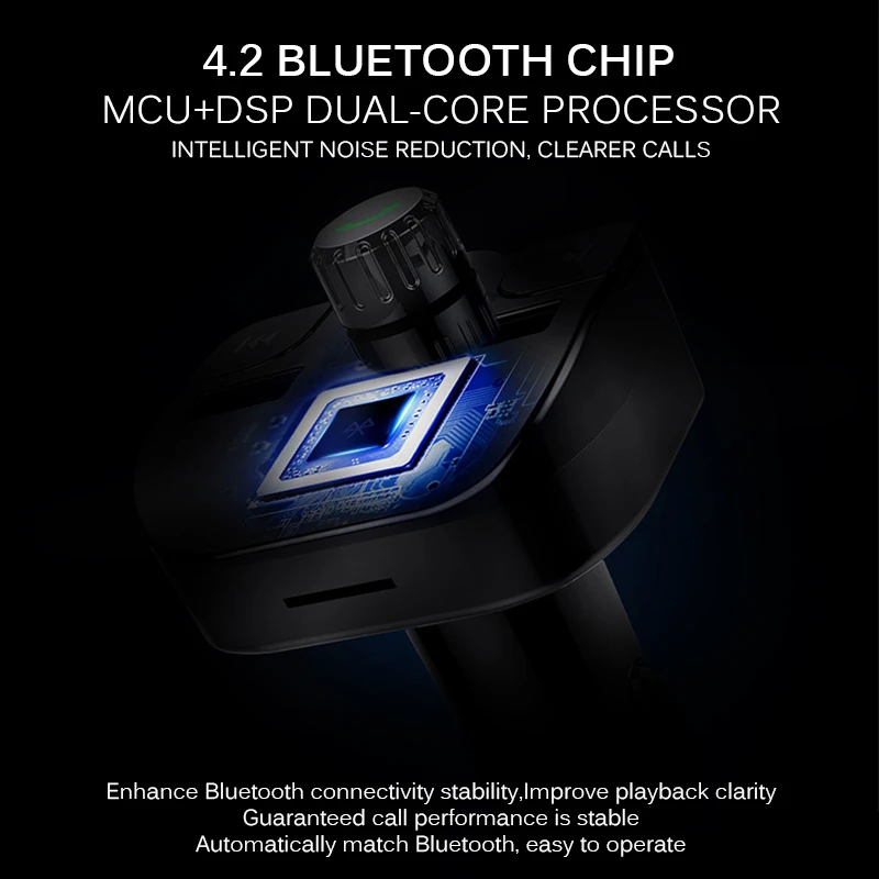 Bluetooth fm-передатчик Автомобильный MP3-плеер двойной USB автомобильный fm-передатчик Bluetooth mp3 HD вызов без потерь звук качественный игрок