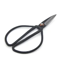 High Quality Durable 50pcs Lot Forged Carbon Steel Bonsai Scissors 121mm Copper Rivet Mini Household Antique Scissors 1