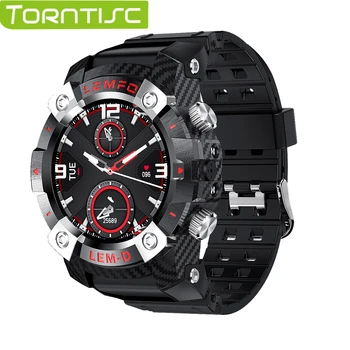 

LEMD Smart Watch TWS Bluetooth Earphone 360*360 HD Display 350Mah Battery Smartwatch Men 2020 For Android IOS Phone