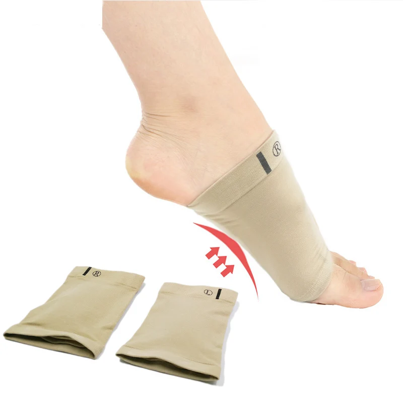 

Silicone Gel Arches Footful Orthotic Arch Support Foot Brace Flat Feet Relieve Pain Comfortable Shoes orthopedic pad insole