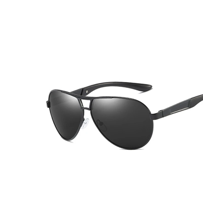 Новинка, поляризованные солнцезащитные очки, мужские брендовые дизайнерские солнцезащитные очки, оправа для водителя, Ретро стиль, солнцезащитные очки UV400, Классические солнцезащитные очки - Цвет линз: 1-BlackGray