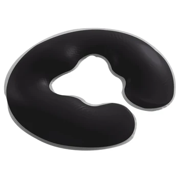 

Reusable Body Relax Face Massage Neck Travel Silicon Cushion Elastic Comfortable Soft U Shape Pillow Washable Portable Salon