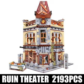 

Yeshin K127 The Last of Us Series 15006 The Ruin City Cinema Model Compatible Building Blocks Bricks for Kids Christmas Gifts