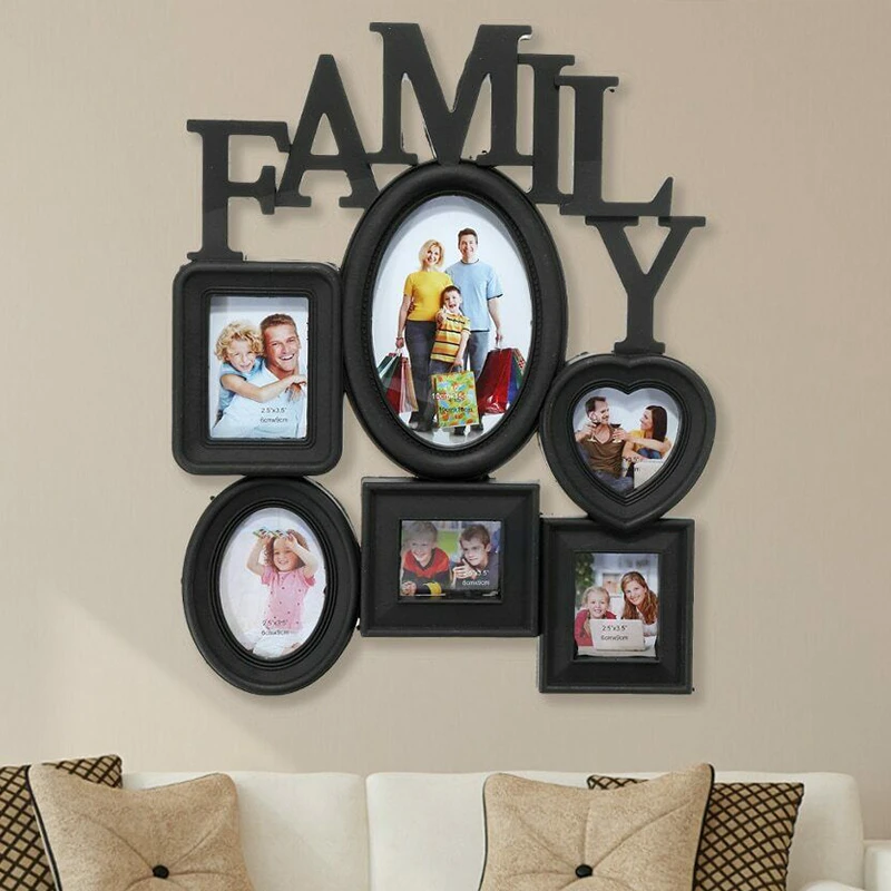 Picture Frames Wall Photo Frame Family Pictures To Put Photos Display Living Room Bedroom Wall