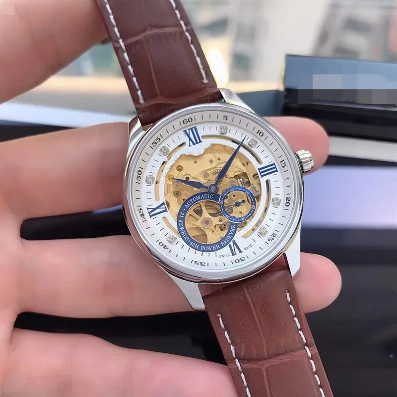 A10130 Mens Watches Top Brand Runway Luxury European Design Automatic Mechanical Watch