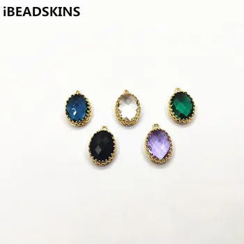

New arrival! 19x12mm 50pcs/lot crystal Rhinestone Oval shape charm/Connectors for Necklace,Earrings parts,hand Made Jewelry DIY