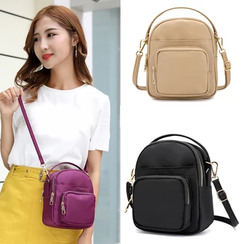 

2019 New Casual Nylon Bag Shoulder Bags Messenger Bag Waterproof Nylon Ladies Casual Handbag Girls Bolsos sac a main
