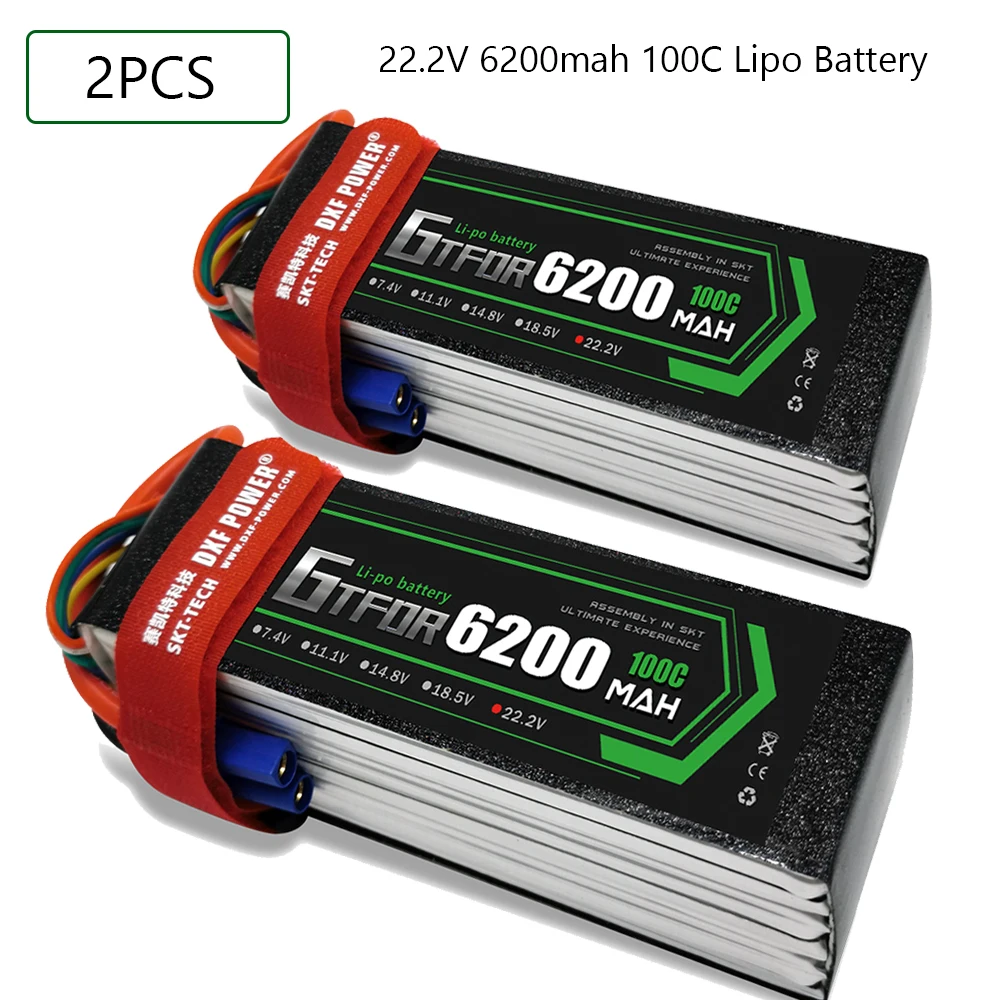 GTFDR 6S 22 2 V 6200mah 100C 200C Lipo батарея XT60 T Deans XT90 EC5 для FPV дрона самолета автомобиля