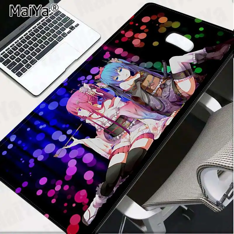 Maiya vocaloid Аниме девушка Блокировка края коврик для мыши игра скорость/Управление версия большой игровой коврик для мыши