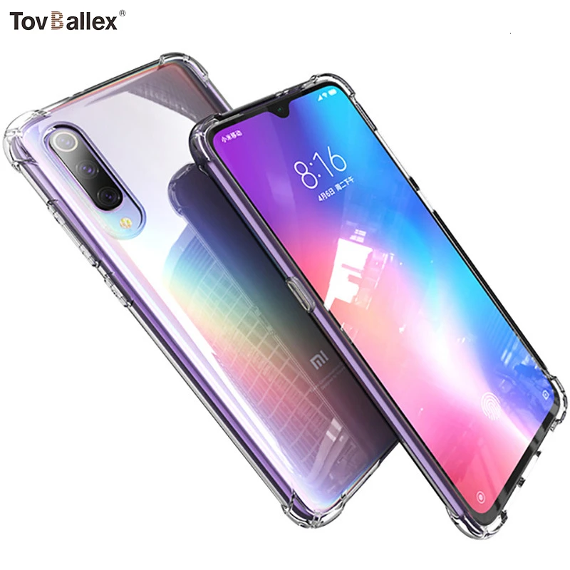 1000Pcs Phone Case For Xiaomi Mi A2 Lite A1 F1 Play 9T Pro CC9 CC9E 9 8SE Anti-Slippery Shockproof Protective Bumper Cover |