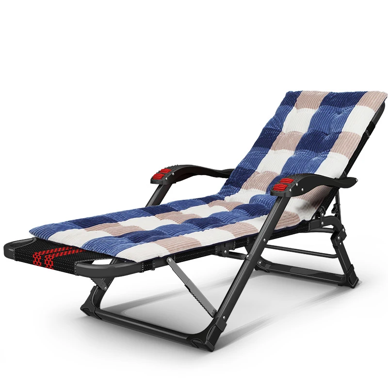 

Folding Recliner Lazy Sofa Home Summer Afternoon Rest Bed Office Backrest Portable Chair Multifunctional