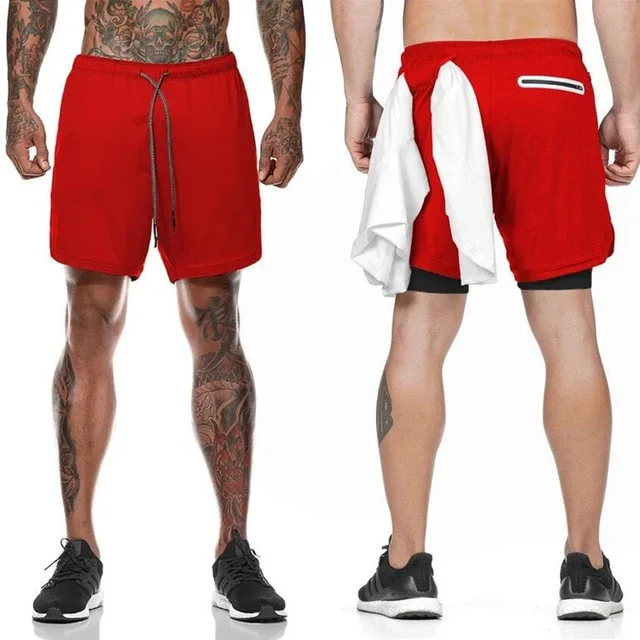 ANGYFIT Workout Shorts For Men 2 In 1  1