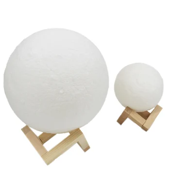 

3D Printing LED Moon Light PLA Night Light