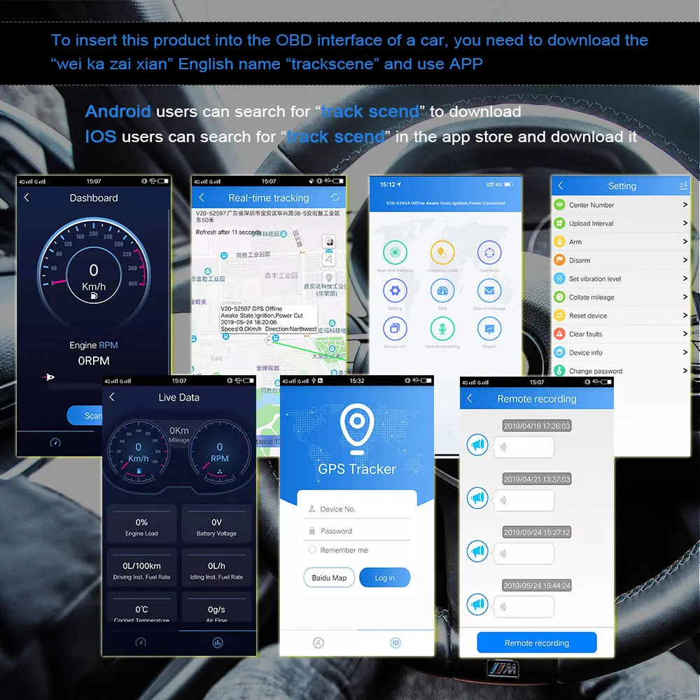 V20 OBD GSM gps трекер автомобильный диагностический 2 в 1 для iOS/Android OBD локатор V20 gps локатор OBD2 сканер PK ELM 327 сканирующий инструмент