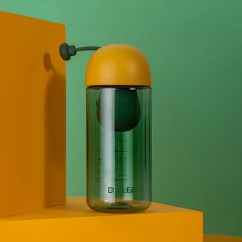 

Baby Cup Water Cup Cute Mushroom Plastic Water Cup Student Water Cup Baby Sippy Cup Water Bottle for Kids Bpa Free