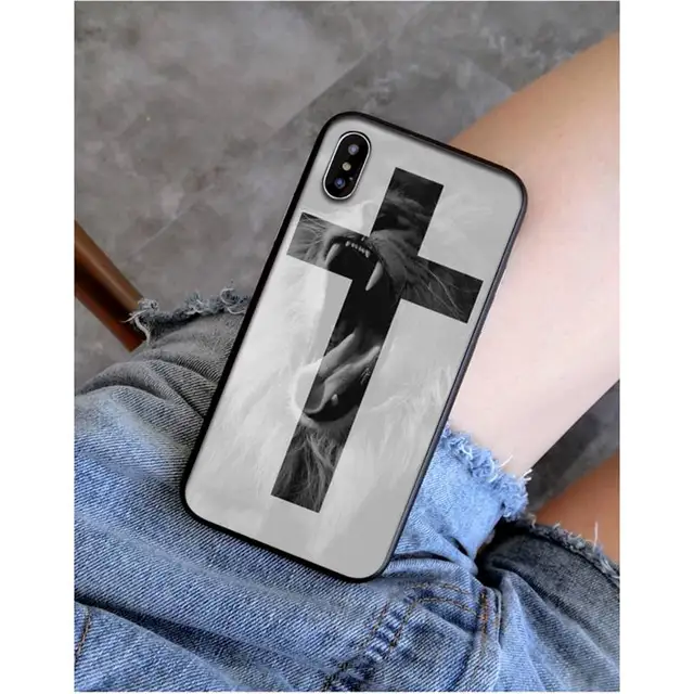MaiYaCa Cross christian bible quotes verse jesus Customer Phone Case for iPhone 11 pro XS MAX 8 7 6 6S Plus X 5 5S SE XR SE2020 a7