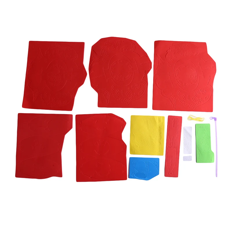  A Set DIY foam lantern craft kits Early learning educational toys Kindergarten crafts Spring festiv - 4000339815734