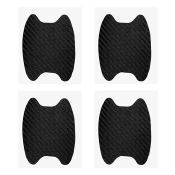 

1 PC 3d Carbon Fiber Door Handle Paste Wrist Sticking Scratch-proof Stickers Car Stickers Car Door Decorative Stickers