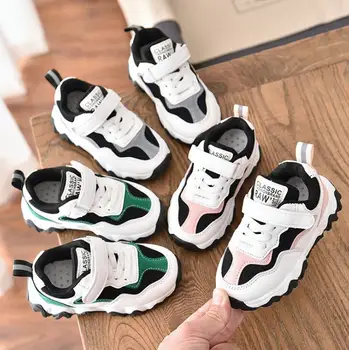 

2020 Spring New Children Shoes Fashion Kids Soft Bottom Mesh Sport Sneakers Baby Autumn Breathable Toddler Shoes