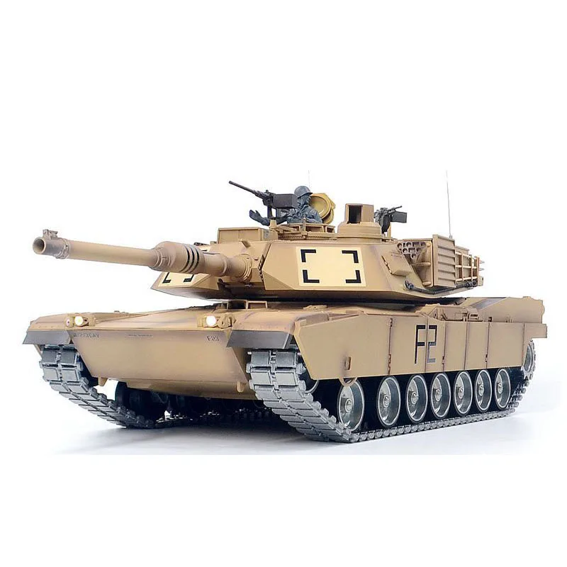 1:16 2 4 Ghz RC tank US M1A2 Abrams Tanque de batalla Главная дистанционное управление tanque humo y sonido