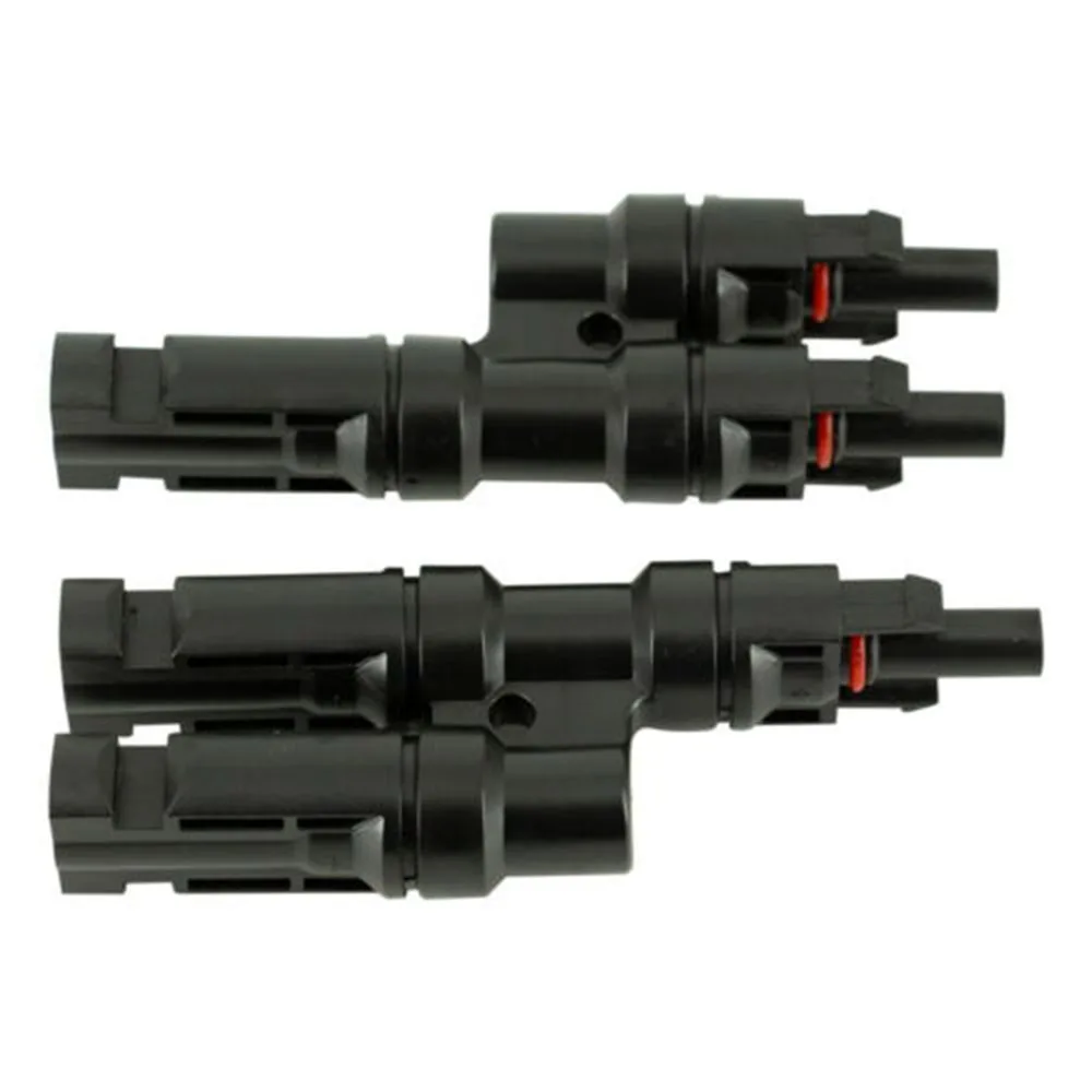 

MMF FFM Branch Connectors Self Locking System Cables Wiring Connection Waterproof Solar Panel Three Way Plug