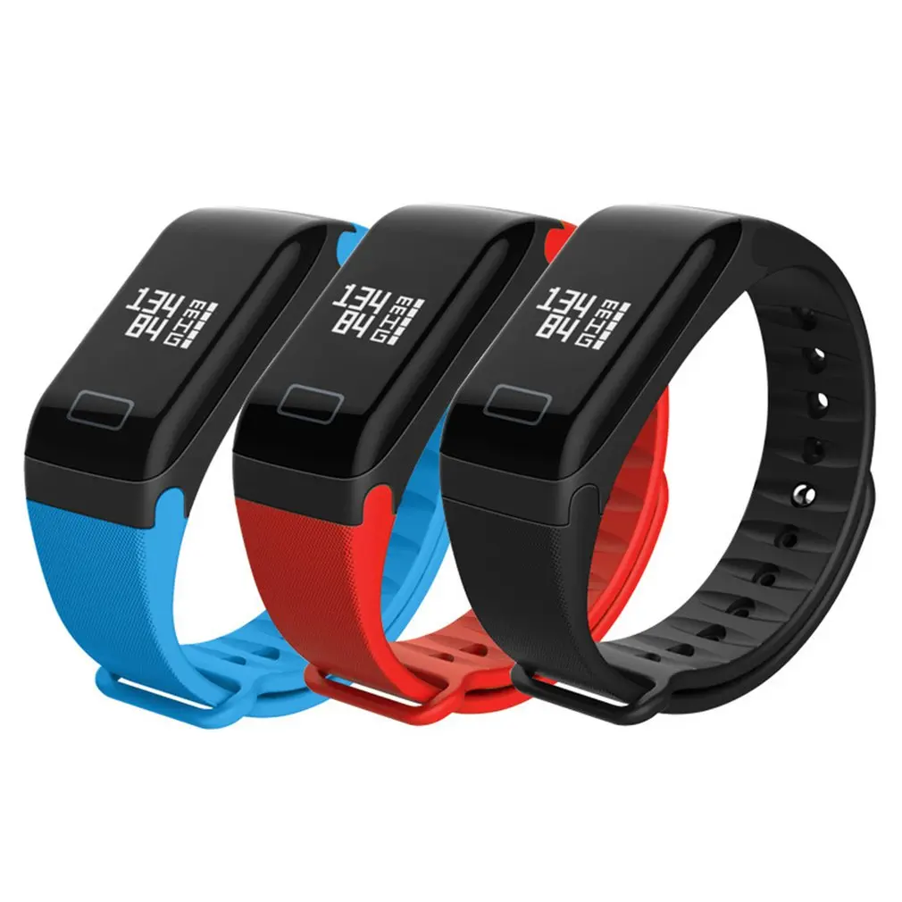

F1 Smart Bracelet Smart Wireless Men And Women Sports Pedometer Wechat Weather Heart Rate Sleep Monitoring Watch