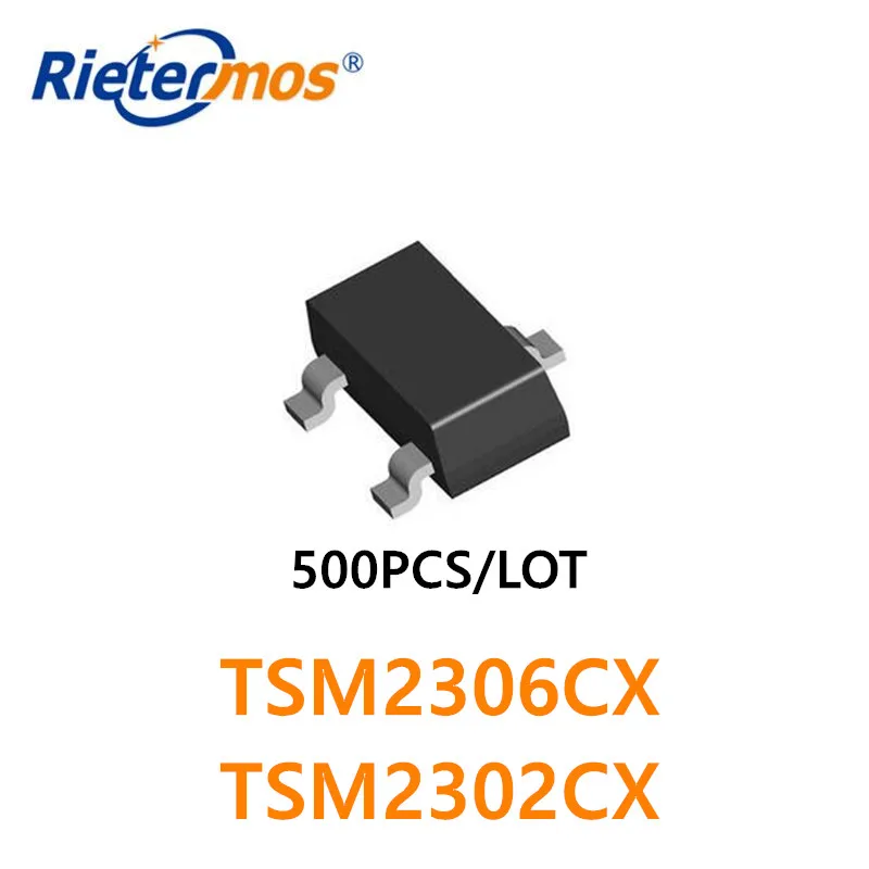 500 шт. TSM2306CX TSM2302CX NMOSSOT23 | Электроника