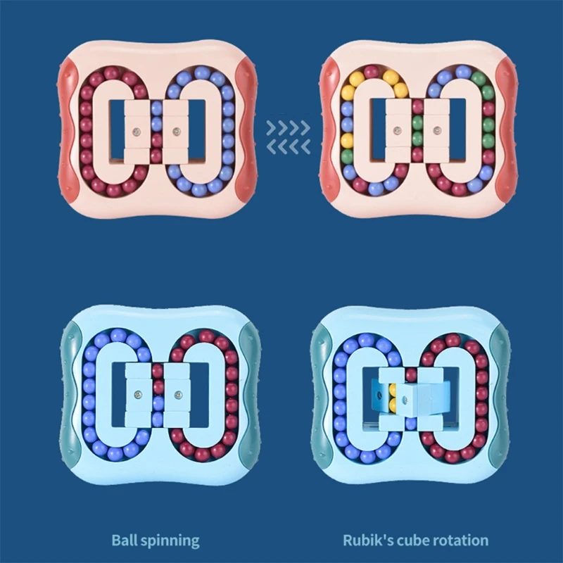 YUDANSI Magic Bean Puzzle Toy, Otating Magic Bean Fidget