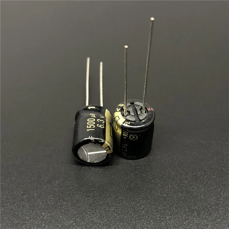 10 шт. 1500 мкФ 6 3 V FL Series 10x12 5 мм оригинальный низкий ESR 6.3V1500uF материнская плата