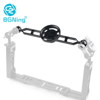 

BGNing Aluminum 67mm Single Lens Holder for Macro Wide Angle Lens Stand w/ 5/7/9/11inch Diving Extension Arm Underwater SLR Part