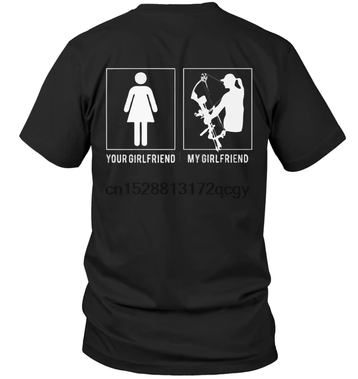Brand Your Girlfriend My 2020 Summer Men Short Sleeve T-Shirt | Мужская одежда
