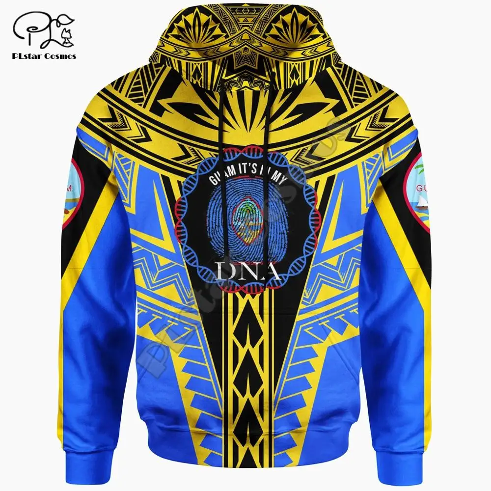 

NewFashion Island Art Country Flag Guam Polynesian Culture Retro Tattoo Tracksuit Men/Women Pullover Harajuku 3DPrint Hoodies 16