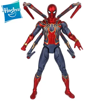 

Hasbro Avengers alliance 3 Spider-Man Can shine Collection Children's Toys Model Garage Kit