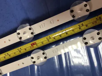 

50 PCS/Lot 10 lamp 867mm 6916L-2744A 6916L-2743A 6916L-2867B 2867A 2867G for LG 43" V17 43LJ614V 43LV340C 43UJ670V LC430DQE
