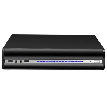 

2007C Vertical Mini ITX Case Small Micro-Atx Case Cabinet with Power Supply US Plug