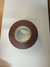 Cinta de aislamiento eléctrico ignífuga de alambre de 20M, cinta eléctrica de PVC de alta tensión, cinta impermeable de Electricista en 10 colores