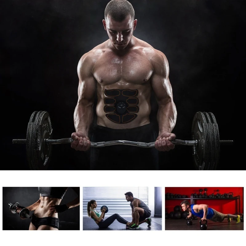 Fitness Abdominal Muscle Trainer Press Stimulator Gym Equipment training apparatus Body Slimming Shaper Machine Exerciser-2