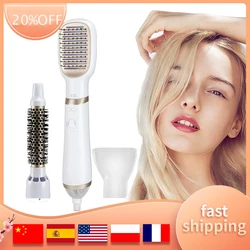 One Step Volumizing Dryer Brush 3 Attachments 3 Speed Settings And Negative Ion Technology To Help Smooth Frizz Increase Shine
