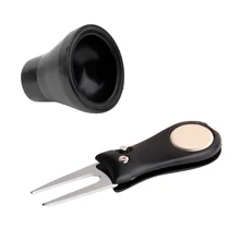 Мяч для гольфа для клюшки-резина+ зеленый для гольфа Divot Repair Switchblade инструмент шариковый маркер аксессуары для гольфа