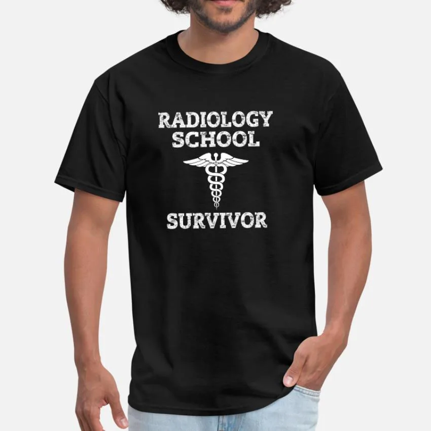 Радиологическая школа Survivor Caduceus футболка Студенческая техника радиограф