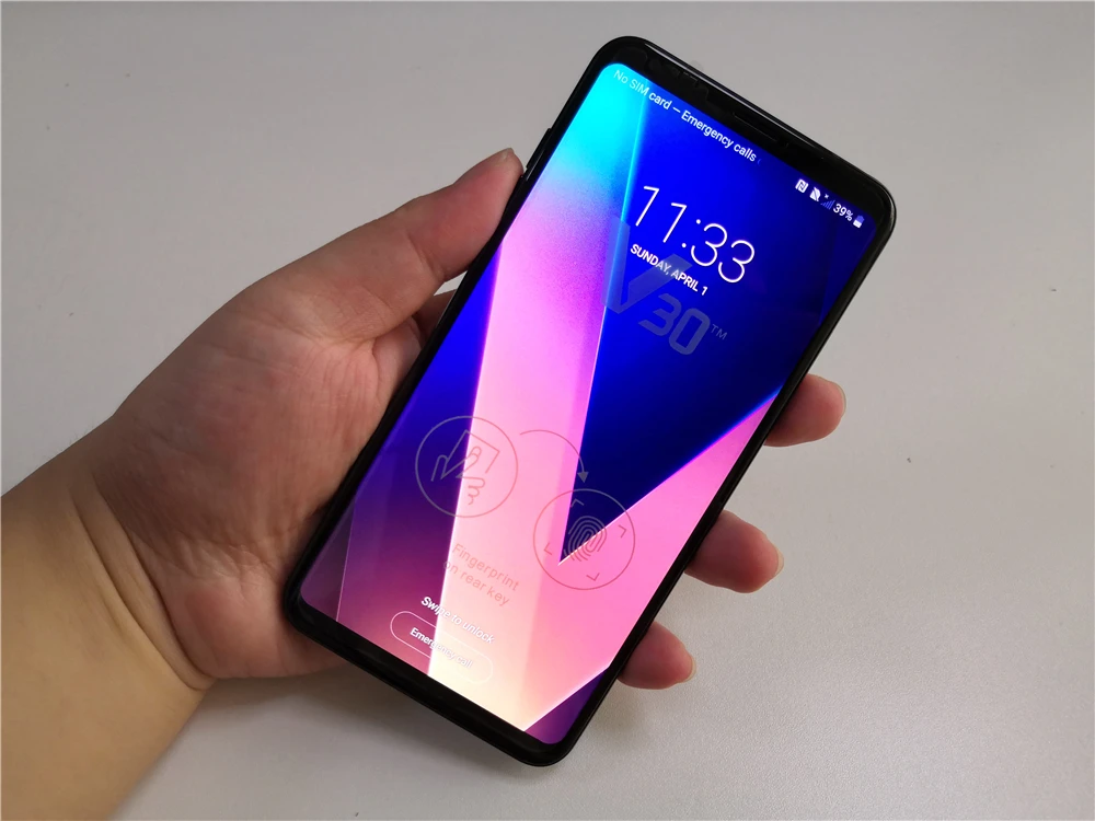 LG V30 US998, четыре ядра, 6,0 дюймов, 4 Гб ОЗУ, 64 Гб ПЗУ, задняя камера, 16,0 Мп, 3 камеры LTE, отпечаток пальца, разблокированный мобильный телефон