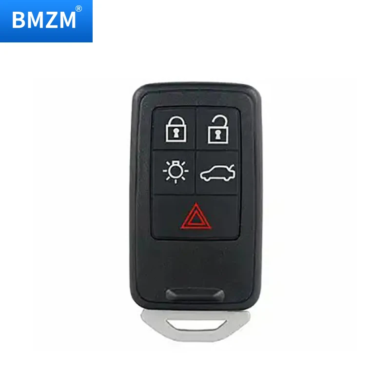 BMZM 4 + 1 кнопочный полуинтеллектуальный дистанционный Автомобильный ключ для Volvo с