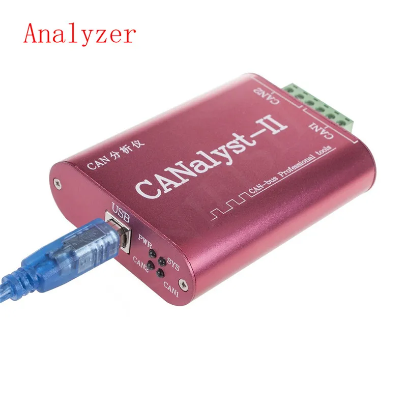 CANalyst-II USB для CAN анализатор CAN-BUS конвертер адаптер Поддержка ZLGCANpro | Инструменты