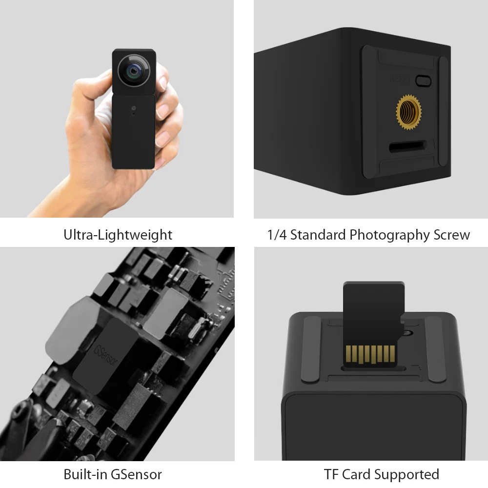 Новая Xiaomi Hualai Xiaofang 1080P умная сетевая ip-камера с двумя объективами 360 панорамная камера двусторонняя поддержка аудио VR для умного дома