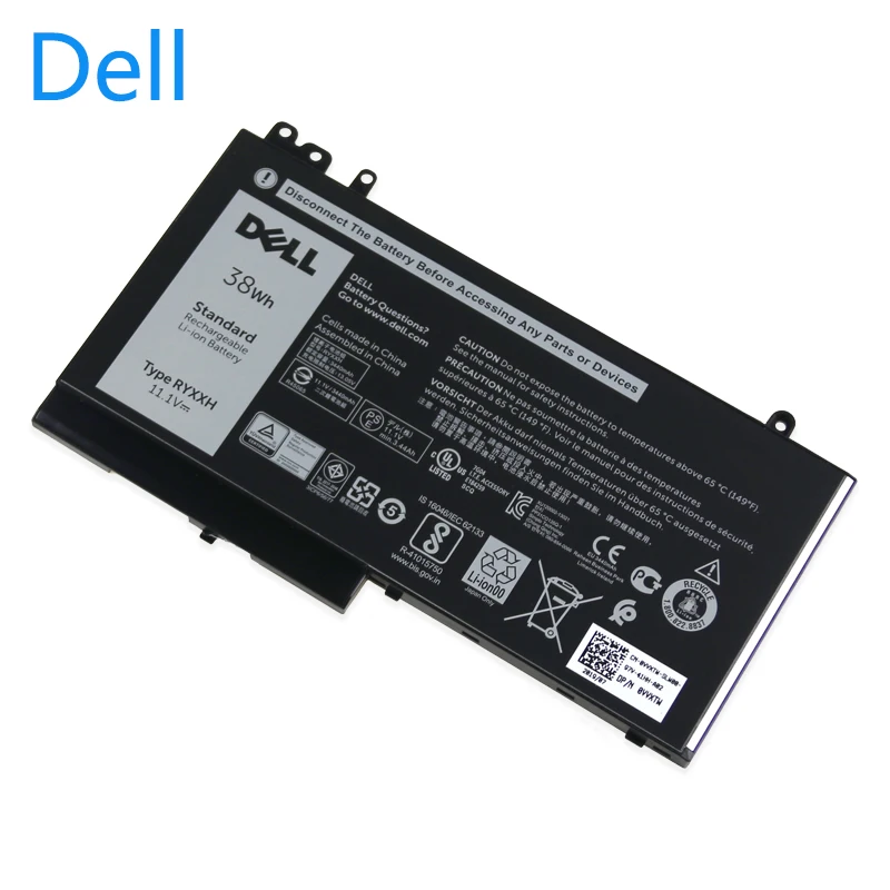 Устройство замено ноутбука Батарея для Dell Latitude 12 5000 11 3150 3160 3550 E5250 E5450 E5550 серии 11,1 V 38WH RYXXH