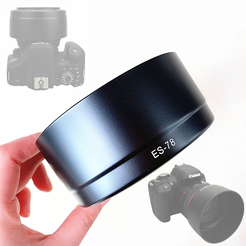 

Lens Hood replace ES-78 for Canon EF 50mm f/1.2L USM / 50 mm F1.2L USM Lenses ES78