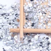 De cristal 1000 piezas 2-5mm resina de diamantes de imitación ronda Flatback NO CALIENTE arreglar diamantes apliques para tejido artesanal vestidos de boda ► Foto 3/6