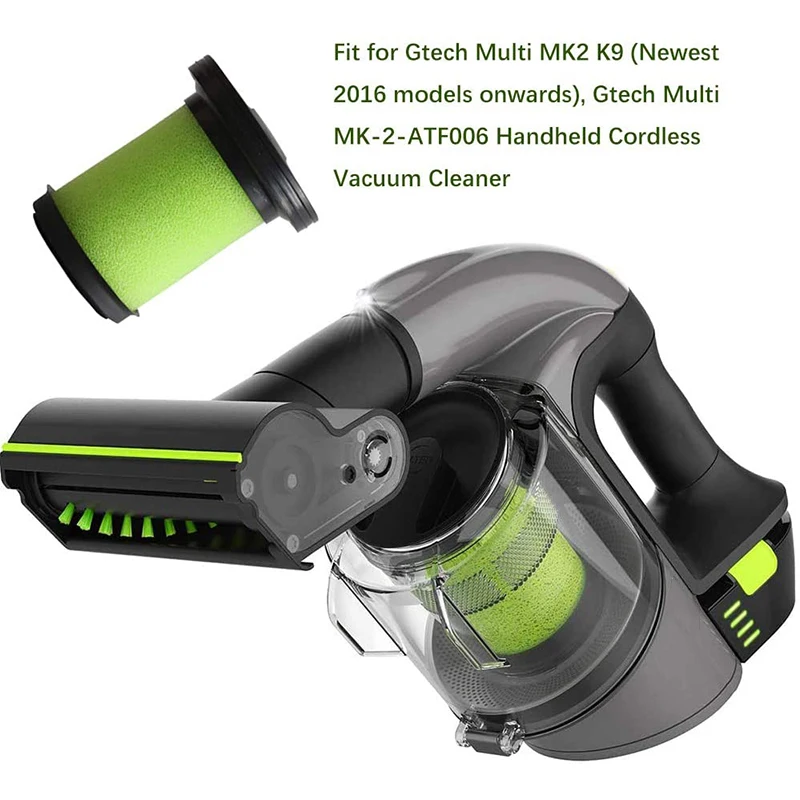 3 шт. сменные фильтры для пылесоса Gtech Multi MK 2 ATF006/Gtech MK2 K9|Запчасти пылесоса| |
